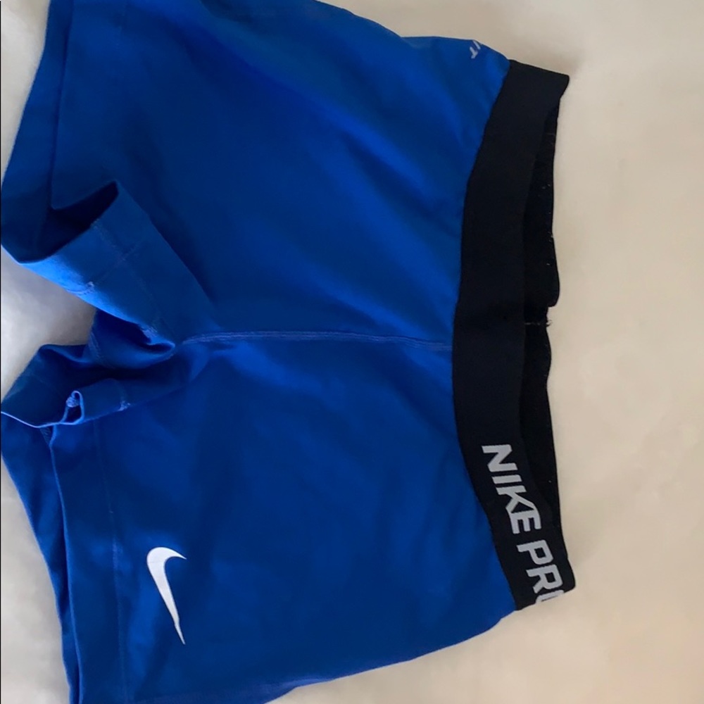 Nike pro spandex shorts